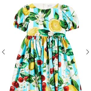 Dolce & Gabbana Lemon Floral Dress